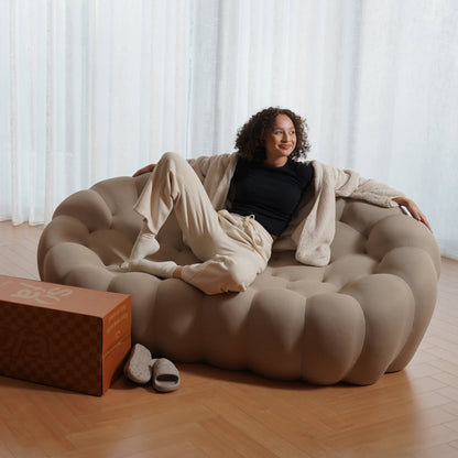 The Sofa™ Compressa 3-Seat Bouce in Linen