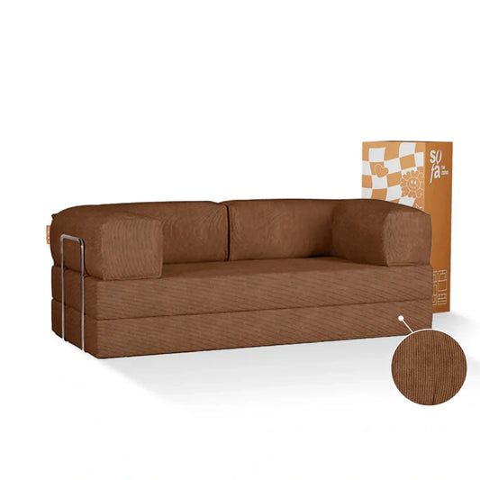 The Sofa™ Compressa Bloom in Brown