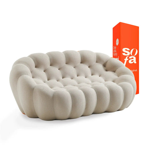 The Sofa™ Compressa 3-Seat Bouce in Linen