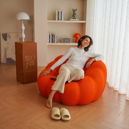 The Sofa™ Compressa 1-Seat Bouce in Orange