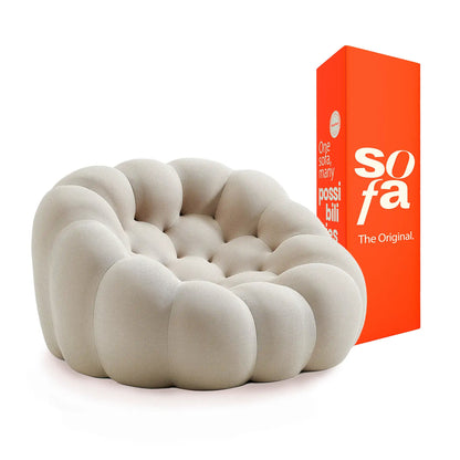 The Sofa™ Compressa 1-Seat Bouce in Linen